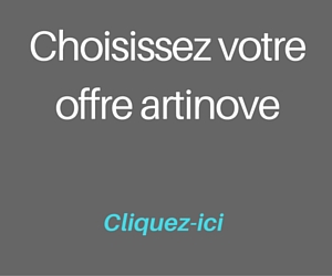 Choisissez votre offre artinove