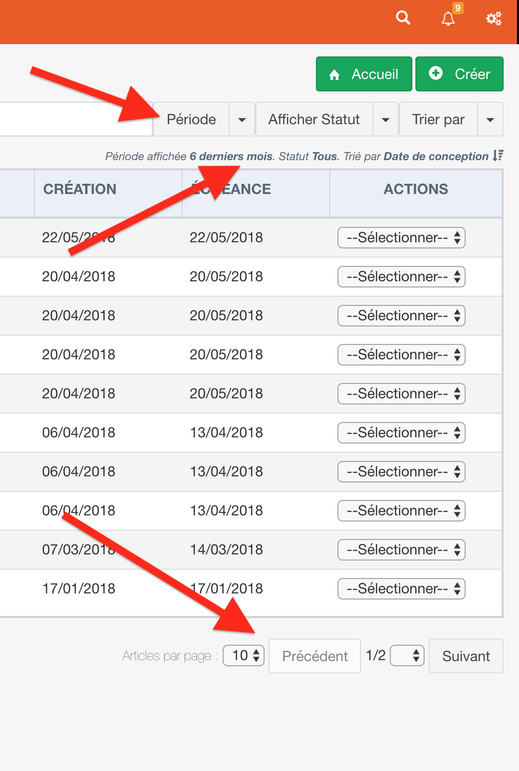 comptabilité artinove