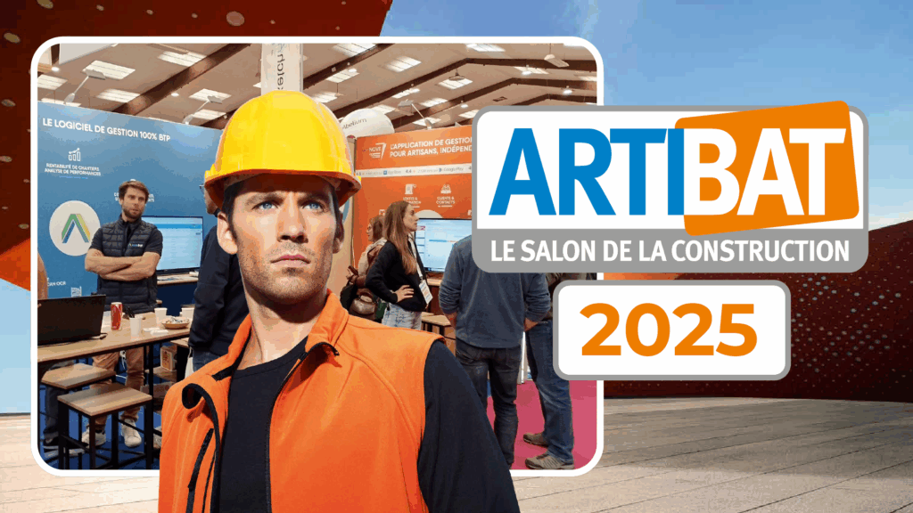 Artinove, le logiciel de gestion tout-en-un pour les artisans du BTP, était présent au Salon ARTIBAT 2025 à Rennes pour rencontrer les professionnels et présenter ses solutions simples et efficaces.